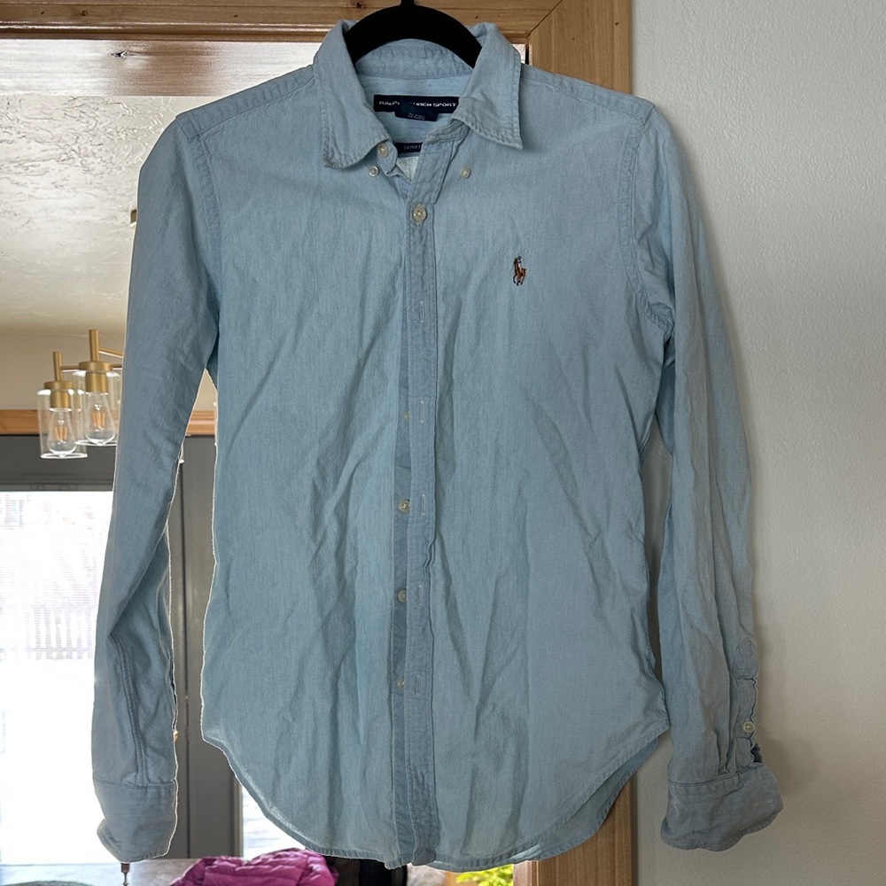 Polo by Ralph Lauren Light Blue Button-Down Shirt